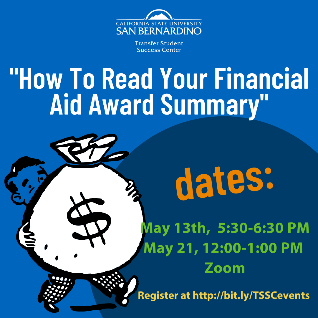  how to read your financial aid award summary csusb